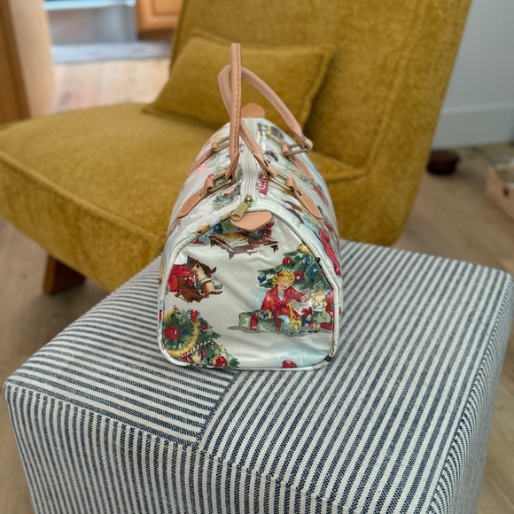 Vintage Fabric Coated Handbag - Picture 2 of 6